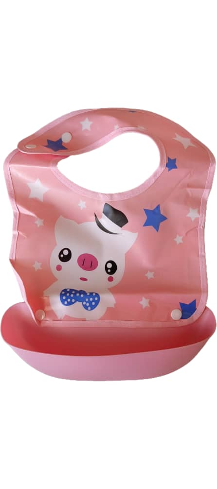 Bavoirs bébé imperméable Rose